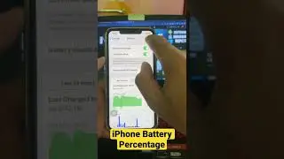 Show iPhone Battery Percentage 
