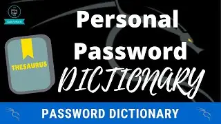 How to make password dictionary ? | Using Personal details | Common User Personal Password | CUPP