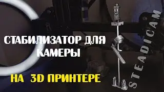 Steadicam | Стабилизатор для камеры на 3d  принтере | DIY своими руками