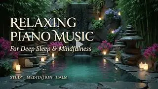 Gentle Piano for Sleep & Relaxation | Peaceful Meditation Music for Anxiety