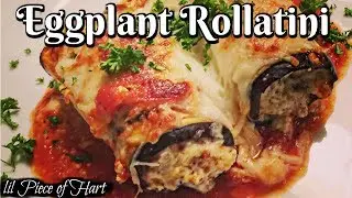 How to make Eggplant Rollatini | LOW CARB | lil Piece of Hart