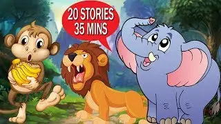 🐘🐵🐦20 Best Short Stories Collection | Story Time | English Stories for Kids with Morals |