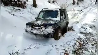 Discovery 2 and Patrol  snow offroad
