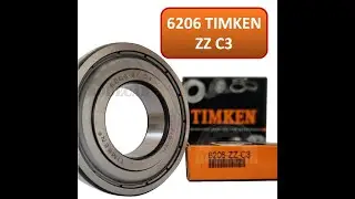Rolamento 6206 TIMKEN ZZ C3 - Anúncio de produto.