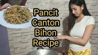 FIRST TIME (MAKING PANCIT CANTON BIHON)
