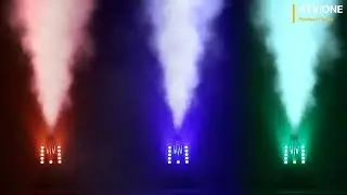 #Stage Fog #Machine With #Lightings and  can operate with  #Remote