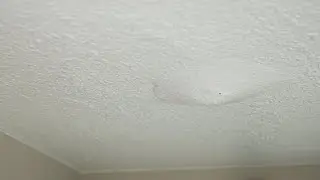 Fixing a Paint Bubble from Previous Water Leak
