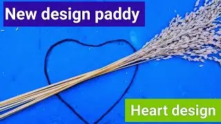 Heart design paddy# variety of idea