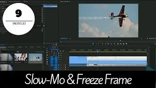 Slow Motion and Freeze Frame in Adobe Premiere Pro