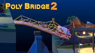 Making the ULTIMATE Bendy Bridge! - Poly Bridge 2