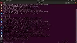 How to fix error connot verify cacti no check certificate
