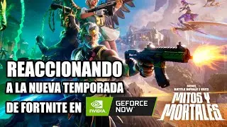 JUGANDO Fortnite Cap 5 Temp 2 en GEFORCE NOW DE NVIDIA