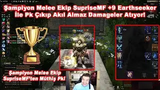 Yahel - Şampiyon Melee Ekiple +9 Earthseeker İle Pk Çıkıp Akıl Almaz Damageler Atıyor! Rise Online