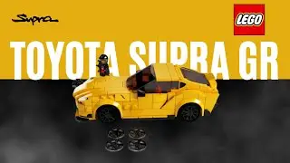 Toyota GR Supra Lego Modelini Yaptım! #toyota #supra #lego