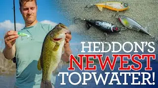New Heddon Spin'N Image a Topwater Bass Lure With a Twist!