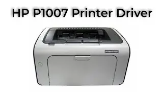 How to Download and Install HP Laserjet P1007 Printer Driver #printer #hp