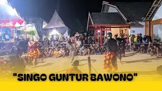 Seni jaranan singo guntur bawono tampil di kedung beduk temayang bojonegoro