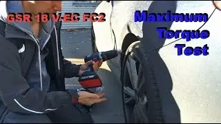 Bosch Drill drive Maximum Torque Test