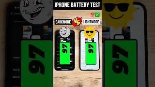 Light Mode Vs Dark mode - IPhone