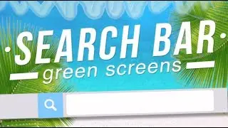 Search Bar Green Screens | iEditingX