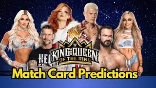 WWE King and Queen of the Ring 2024 Match Card
