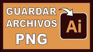 ¿Cómo Guardar / Exportar Archivos a PNG en Adobe Illustrator?