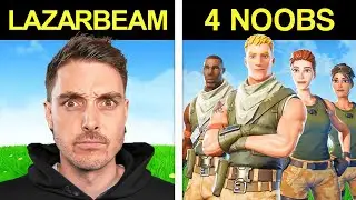 Can 4 Fortnite Noobs Beat LazarBeam...