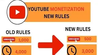 Youtube monetization new update 2023 #youtubemonetization