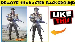 how to remove pubg character background I remove any character background I in photoshop I tutorial