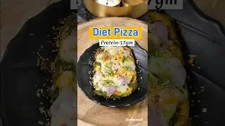 Protein Pizza for weight loss #ashortaday #recipe #shorts #shortvideo #protein #food #viralvideo