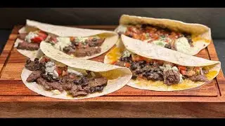 Flankstek tacos