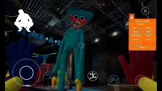 jugando poppy playtime mobile mod menú parte final