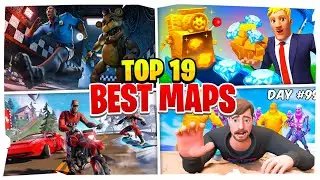 🕹️ TOP 19 Best FORTNITE creative 2.0 MAP codes (Tycoon, Horror, Parkour...) 🌟