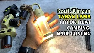 Lampu Camping Kecil Ringan Baterai Super Awet KISEKI L1 Camping Light