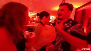 MARCO, NZAO, MUCALOL E JHOW RESENHA COM A GRINGA NA FESTA DO JON VLOGS!
