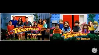 The Thundermans Lego Parody Side By Side Review