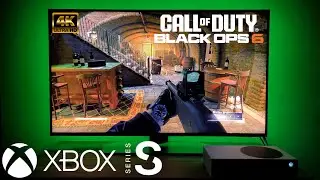 BLACK OPS 6 SERIES S + 4K TV ???
