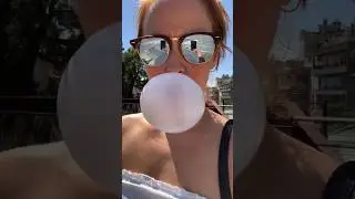 Satisfying Bubble Gum Popping Compilation 💕🍬