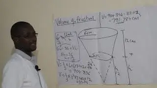 Volume of a frustum of a cone and pyramid