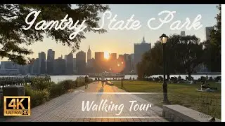 Peaceful NYC Walk – Gantry Plaza State Park & East River Views