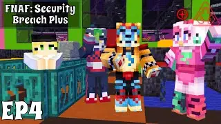 EXPLORING CHICA'S MAZERCISE | Minecraft FNAF: Security Breach Plus RP EP4