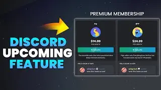 New Upcoming Feature Of Discord ( Server Premium Membership )