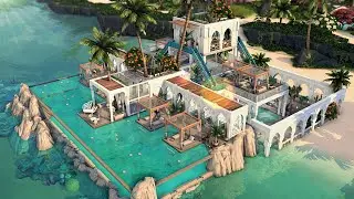 Sulani Lounge | The Sims 4 Speed Build | 