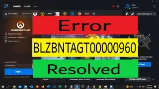 Fix Error Code BLZBNTAGT00000960 When playing games on Battle.net | Warzone | Warfare 2