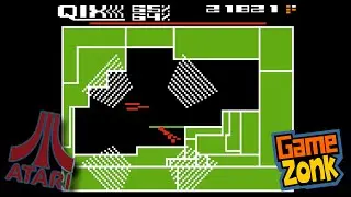 Qix - Atari 5200 - Play Through and Commentary