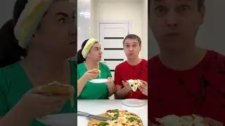 Did he ruin the pizza or make it better? 🍕🍍