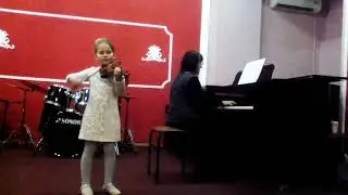 Илария Дидык, А.Кравчук Концерт для скрипки соль мажор 1 часть.