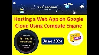 [2024] Hosting a Web App on Google Cloud Using Compute Engine Lab Solution in [10 Minutes] 