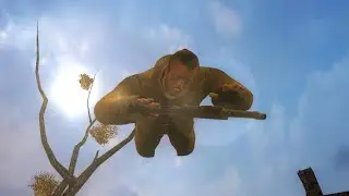 Вот это здорово сиганул