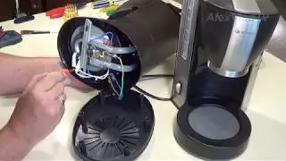 Coffee maker. Replacing the heating element.